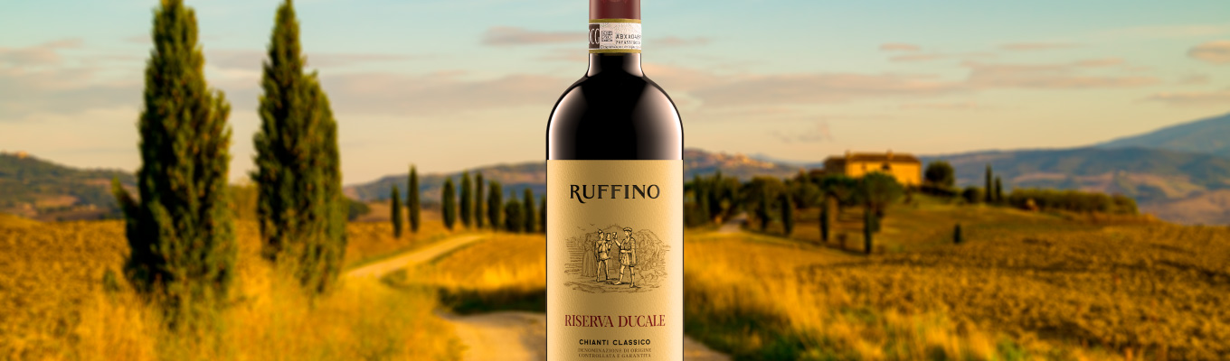 Chianti Riserva Ducale Ruffino homenagem à realeza italiana