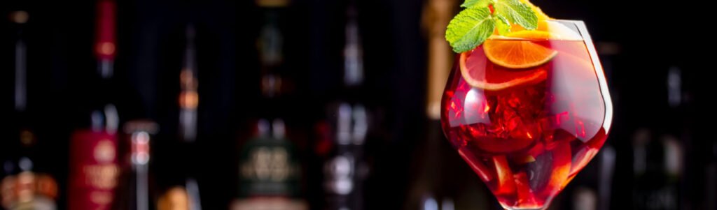 Drinks com vinho