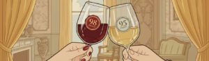 Vinhos pontuados