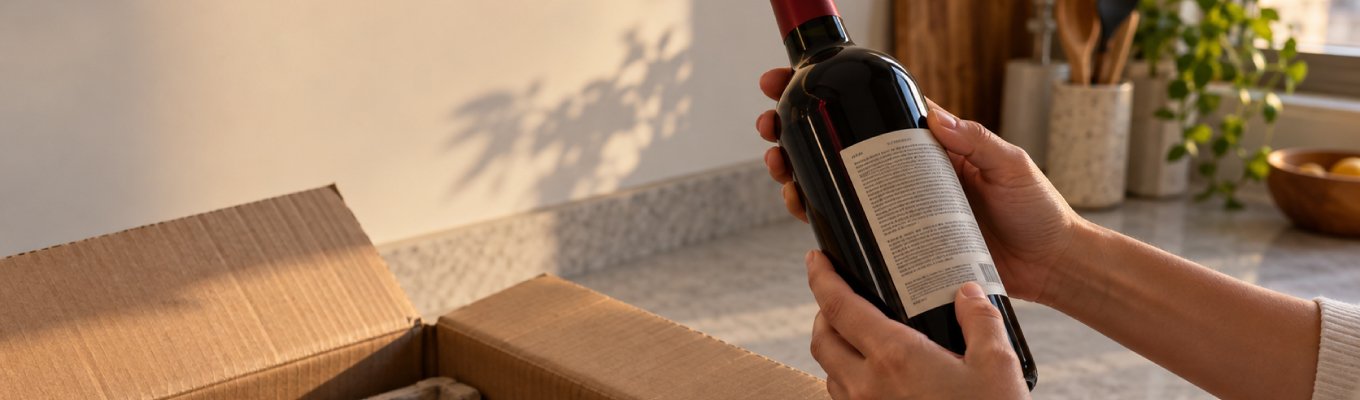 Antes de comprar vinhos importados online, veja o que o contrarrótulo revela, quais preços acendem alerta e como garantir uma garrafa bem cuidada.